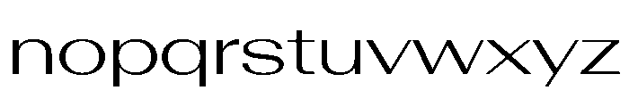 AntarcticaVAR ExpandedLightContrast Instance Font LOWERCASE