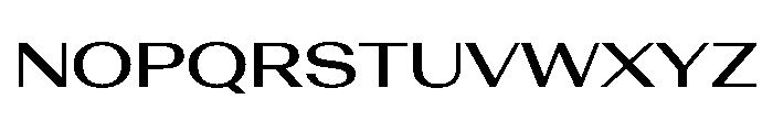 AntarcticaVAR ExpandedMediumContrast Instance Font UPPERCASE