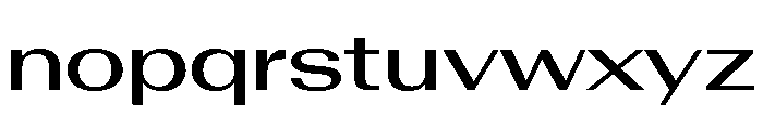 AntarcticaVAR ExpandedMediumContrast Instance Font LOWERCASE