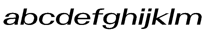 AntarcticaVAR ExpandedMediumItalicContrast Instance FONT