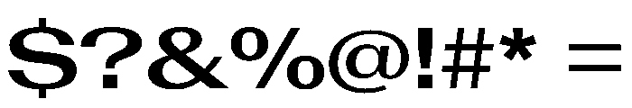 AntarcticaVAR ExpandedSemiBoldContrast Instance Font OTHER CHARS