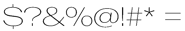 AntarcticaVAR ExpandedThinContrast Instance Font OTHER CHARS