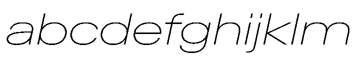 AntarcticaVAR ExpandedThinItalic Instance FONT
