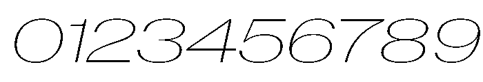 AntarcticaVAR ExpandedThinItalicContrast Instance Font OTHER CHARS