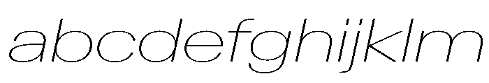 AntarcticaVAR ExpandedThinItalicContrast Instance FONT