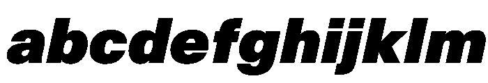 AntarcticaVAR ExtraBlackItalic Instance FONT