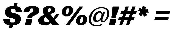 AntarcticaVAR ExtraBlackItalicContrast Instance Font OTHER CHARS