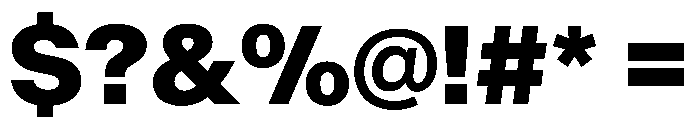 AntarcticaVAR ExtraBold Instance Font OTHER CHARS