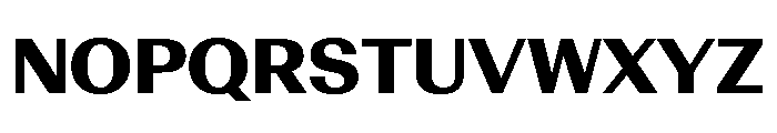 AntarcticaVAR ExtraBoldContrast Instance Font UPPERCASE