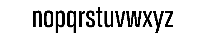 AntarcticaVAR ExtraCondensed Instance Font LOWERCASE