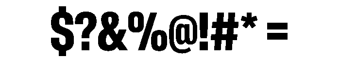 AntarcticaVAR ExtraCondensedBold Instance Font OTHER CHARS