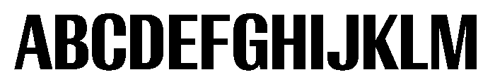 AntarcticaVAR ExtraCondensedBoldContrast Instance Font UPPERCASE