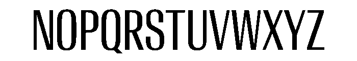 AntarcticaVAR ExtraCondensedContrast Instance Font UPPERCASE