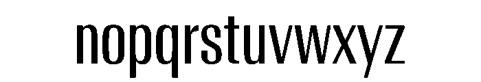 AntarcticaVAR ExtraCondensedContrast Instance Font LOWERCASE
