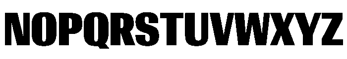AntarcticaVAR ExtraCondensedExtraBlackContrast Instance Font UPPERCASE