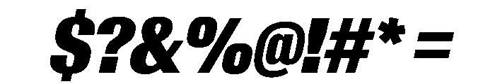 AntarcticaVAR ExtraCondensedExtraBlackItalicContrast Instance Font OTHER CHARS