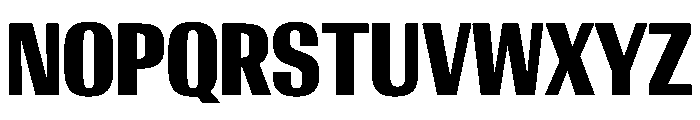 AntarcticaVAR ExtraCondensedExtraBoldContrast Instance Font UPPERCASE