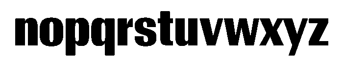AntarcticaVAR ExtraCondensedExtraBoldContrast Instance Font LOWERCASE