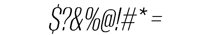 AntarcticaVAR ExtraCondensedExtraLightItalicContrast Instance Font OTHER CHARS