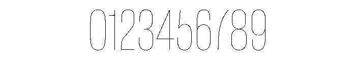 AntarcticaVAR ExtraCondensedHairline Instance Font OTHER CHARS