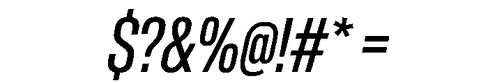 AntarcticaVAR ExtraCondensedItalic Instance Font OTHER CHARS