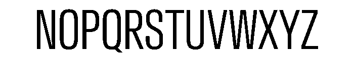 AntarcticaVAR ExtraCondensedLight Instance Font UPPERCASE