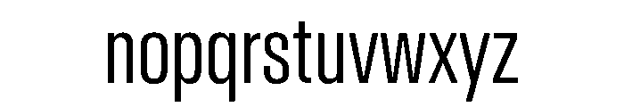 AntarcticaVAR ExtraCondensedLight Instance Font LOWERCASE