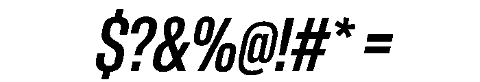AntarcticaVAR ExtraCondensedMediumItalic Instance Font OTHER CHARS