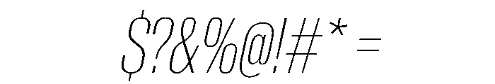 AntarcticaVAR ExtraCondensedThinItalicContrast Instance Font OTHER CHARS