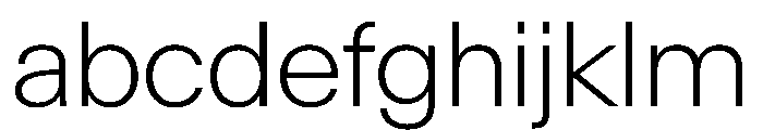 AntarcticaVAR ExtraLight Instance FONT