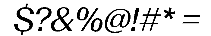 AntarcticaVAR ItalicContrast Instance Font OTHER CHARS