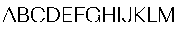 AntarcticaVAR LightContrast Instance Font UPPERCASE