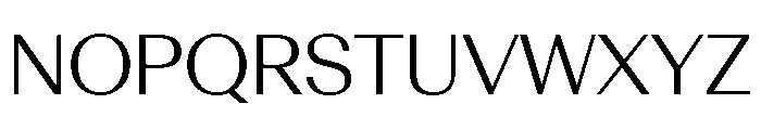 AntarcticaVAR LightContrast Instance Font UPPERCASE