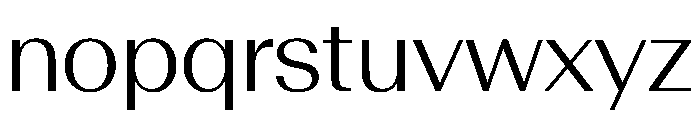 AntarcticaVAR LightContrast Instance Font LOWERCASE