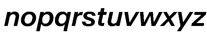 AntarcticaVAR MediumItalic Instance Font LOWERCASE