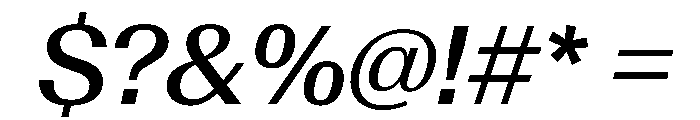 AntarcticaVAR MediumItalicContrast Instance Font OTHER CHARS