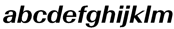 AntarcticaVAR SemiBoldItalicContrast Instance FONT