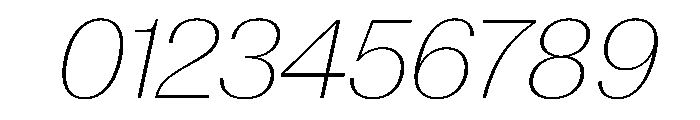 AntarcticaVAR ThinItalicContrast Instance Font OTHER CHARS