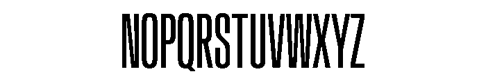 AntarcticaVAR UltraCondensed Instance Font UPPERCASE