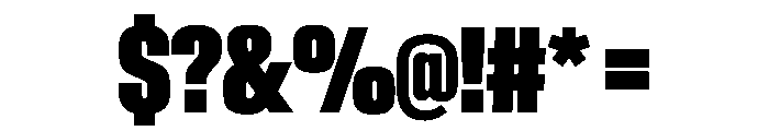 AntarcticaVAR UltraCondensedBlack Instance Font OTHER CHARS