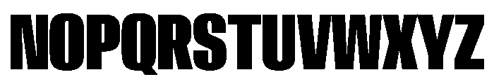 AntarcticaVAR UltraCondensedBlackContrast Instance Font UPPERCASE
