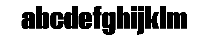 AntarcticaVAR UltraCondensedBlackContrast Instance FONT