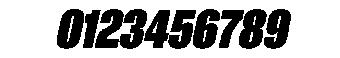 AntarcticaVAR UltraCondensedBlackItalic Instance Font OTHER CHARS