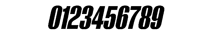 AntarcticaVAR UltraCondensedBoldItalicContrast Instance Font OTHER CHARS