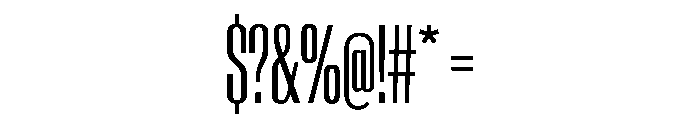 AntarcticaVAR UltraCondensedBookContrast Instance Font OTHER CHARS