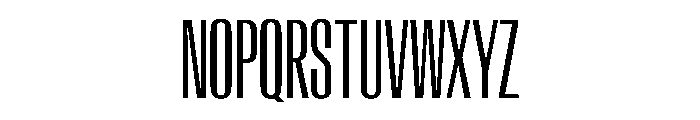 AntarcticaVAR UltraCondensedBookContrast Instance Font UPPERCASE