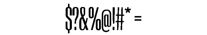 AntarcticaVAR UltraCondensedContrast Instance Font OTHER CHARS