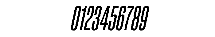 AntarcticaVAR UltraCondensedItalic Instance Font OTHER CHARS