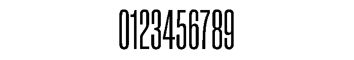 AntarcticaVAR UltraCondensedLight Instance Font OTHER CHARS