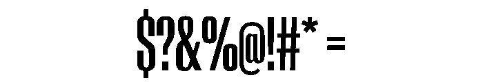AntarcticaVAR UltraCondensedMediumContrast Instance Font OTHER CHARS